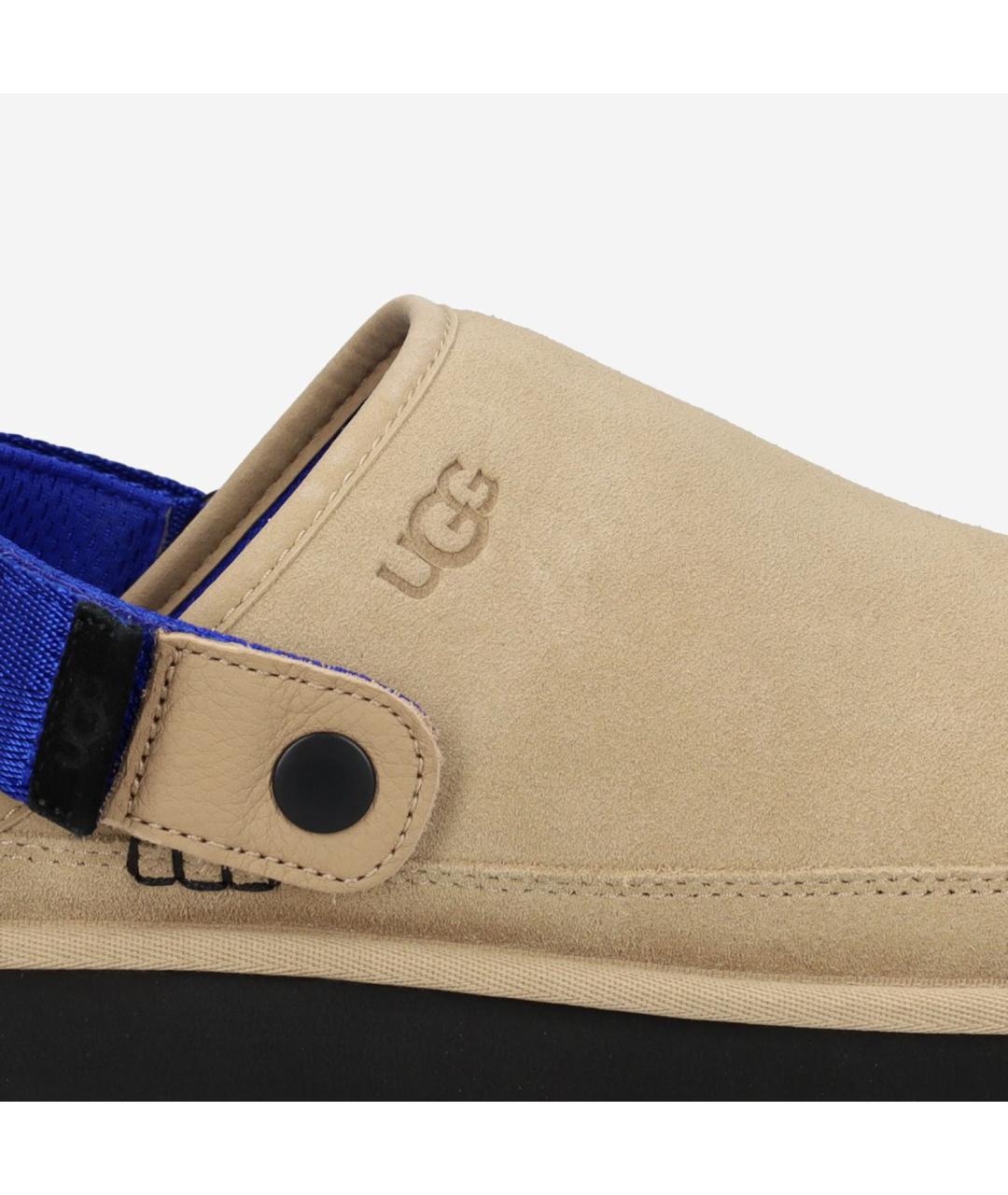 UGG AUSTRALIA Мульти нубуковые низкие ботинки, фото 5