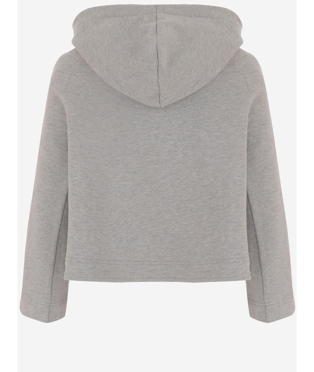 DRIES VAN NOTEN Серая хлопковая куртка, фото 2