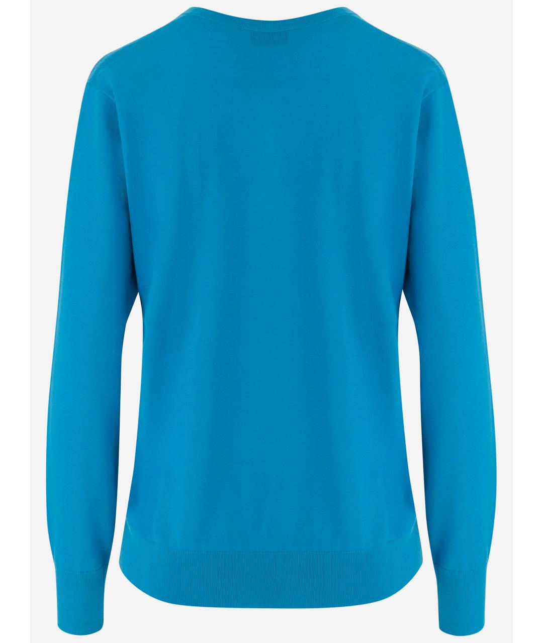 DRIES VAN NOTEN Синий джемпер / свитер, фото 2