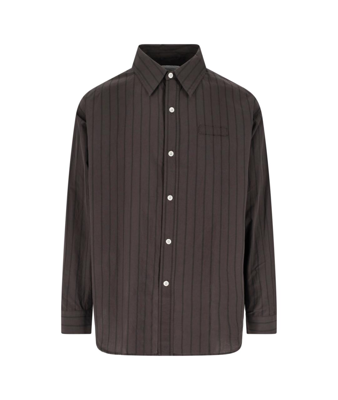 MFPEN Коричневая хлопковая кэжуал рубашка, фото 1