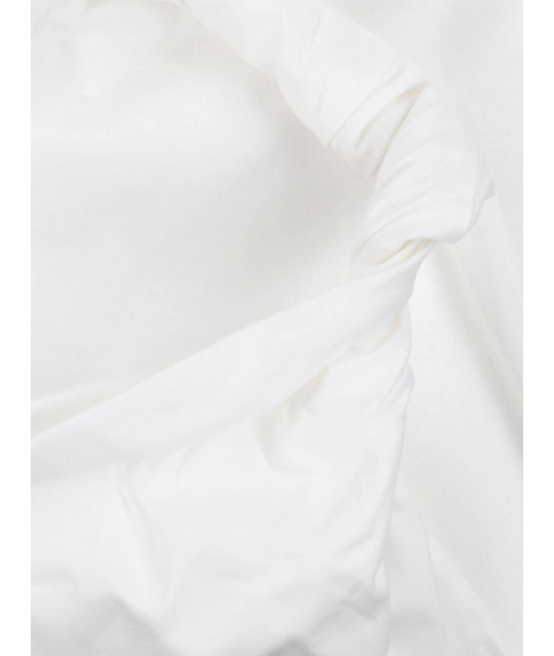 ROHE Белая хлопковая майка, фото 3