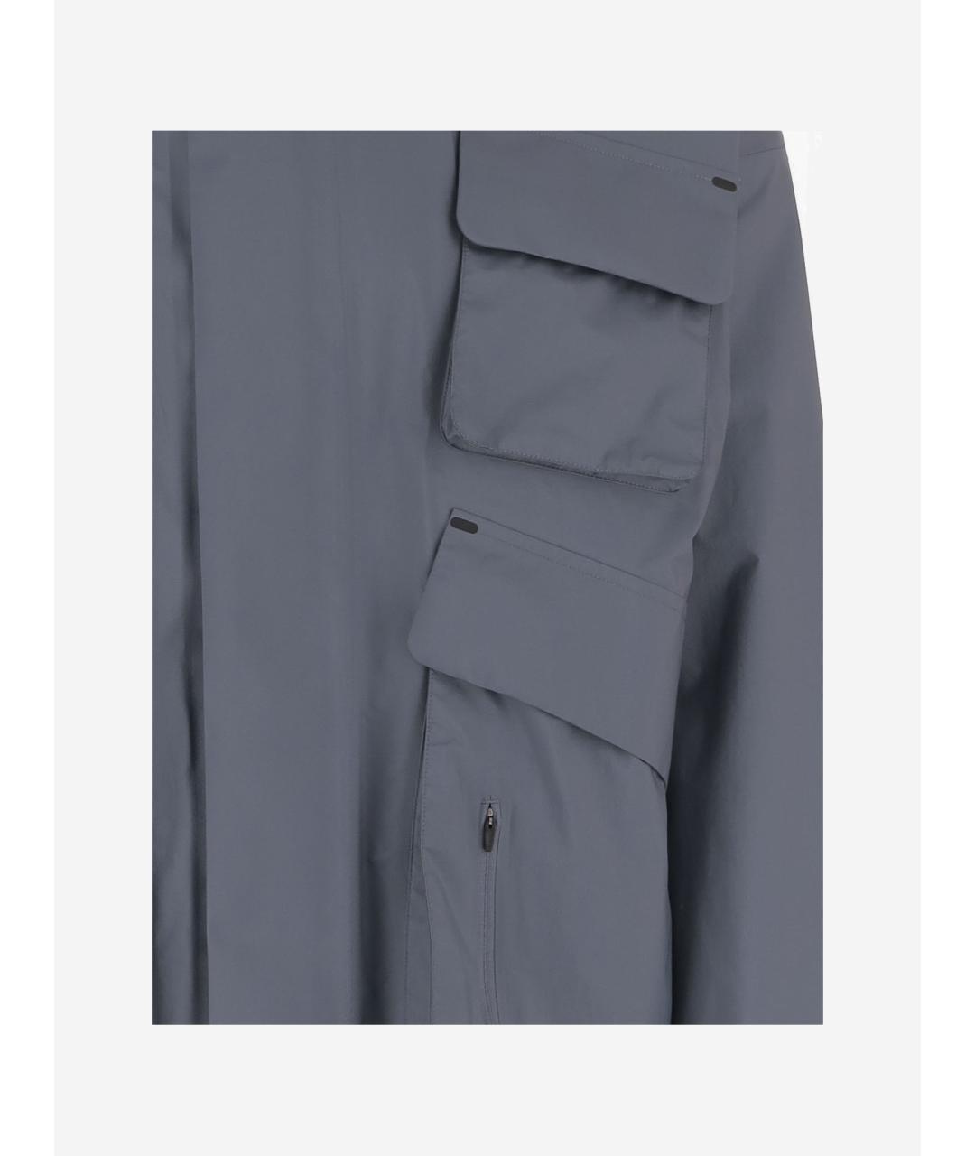 SAVE THE DUCK Синяя полиамидовая куртка, фото 3