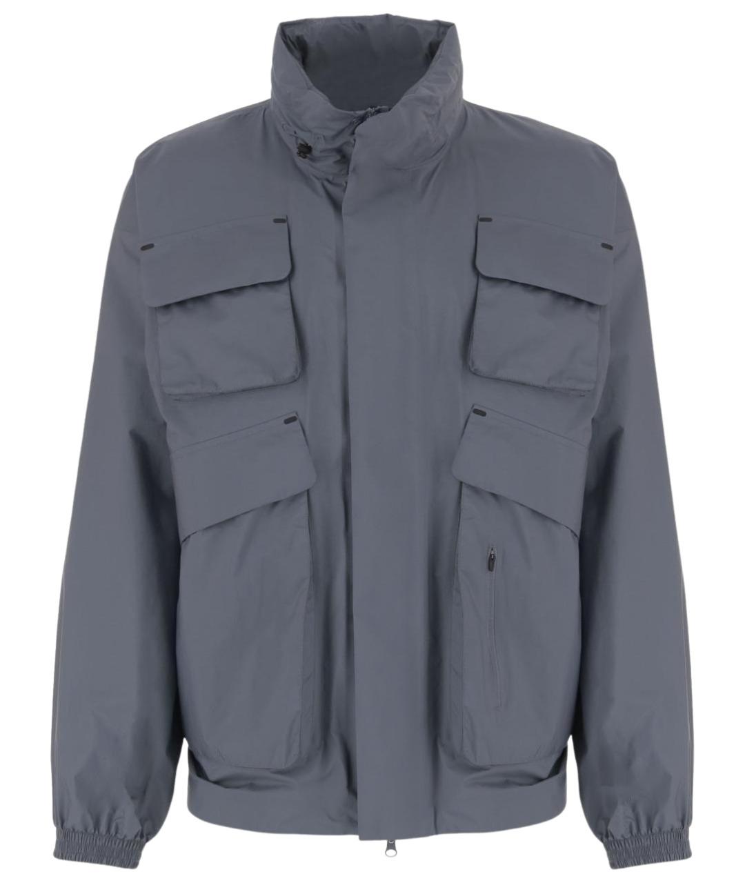 SAVE THE DUCK Синяя полиамидовая куртка, фото 1