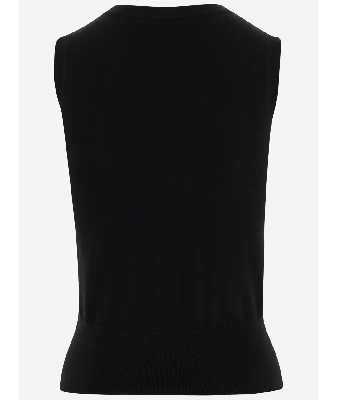 DRIES VAN NOTEN Черная майка, фото 2