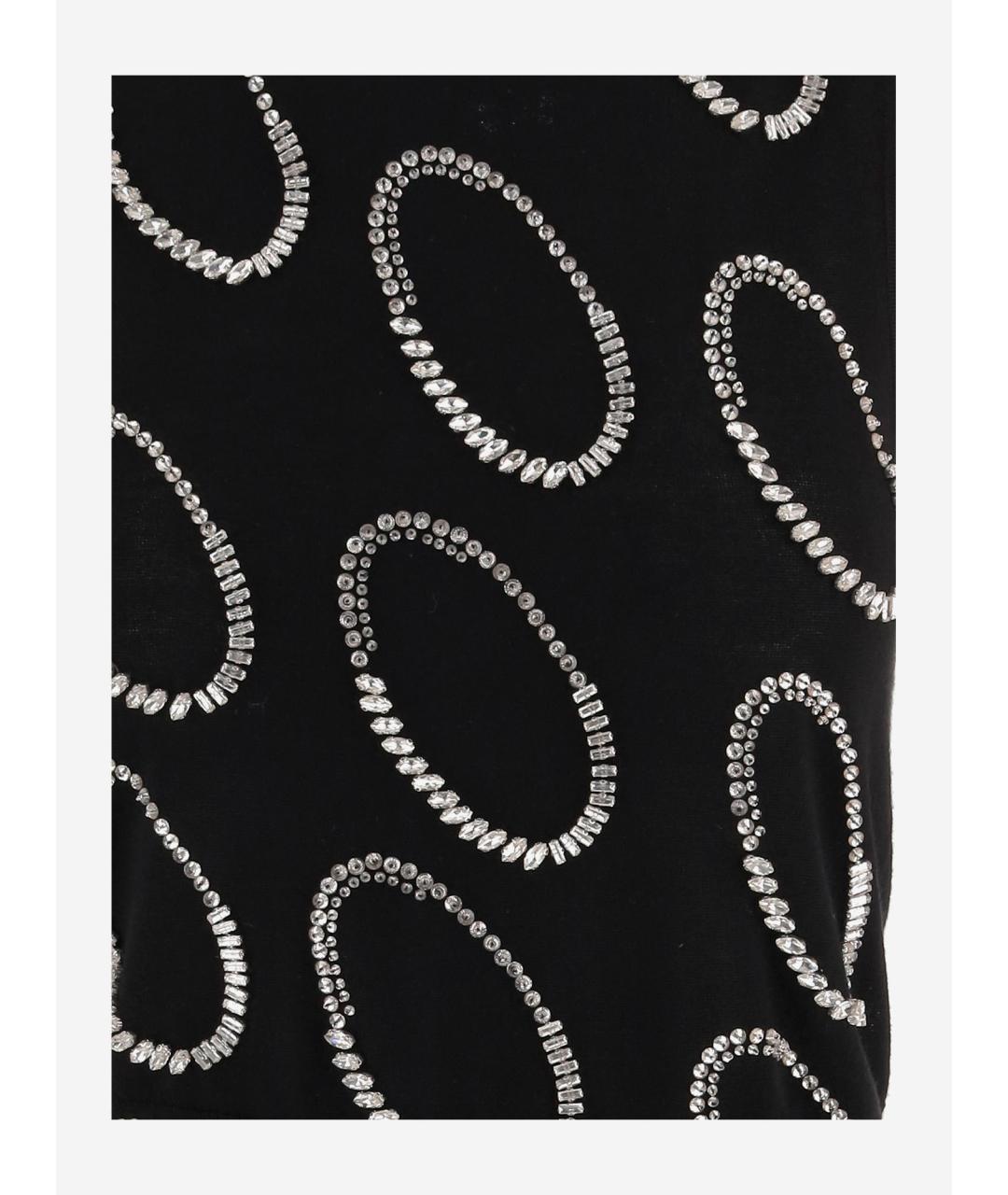 DRIES VAN NOTEN Черная майка, фото 3