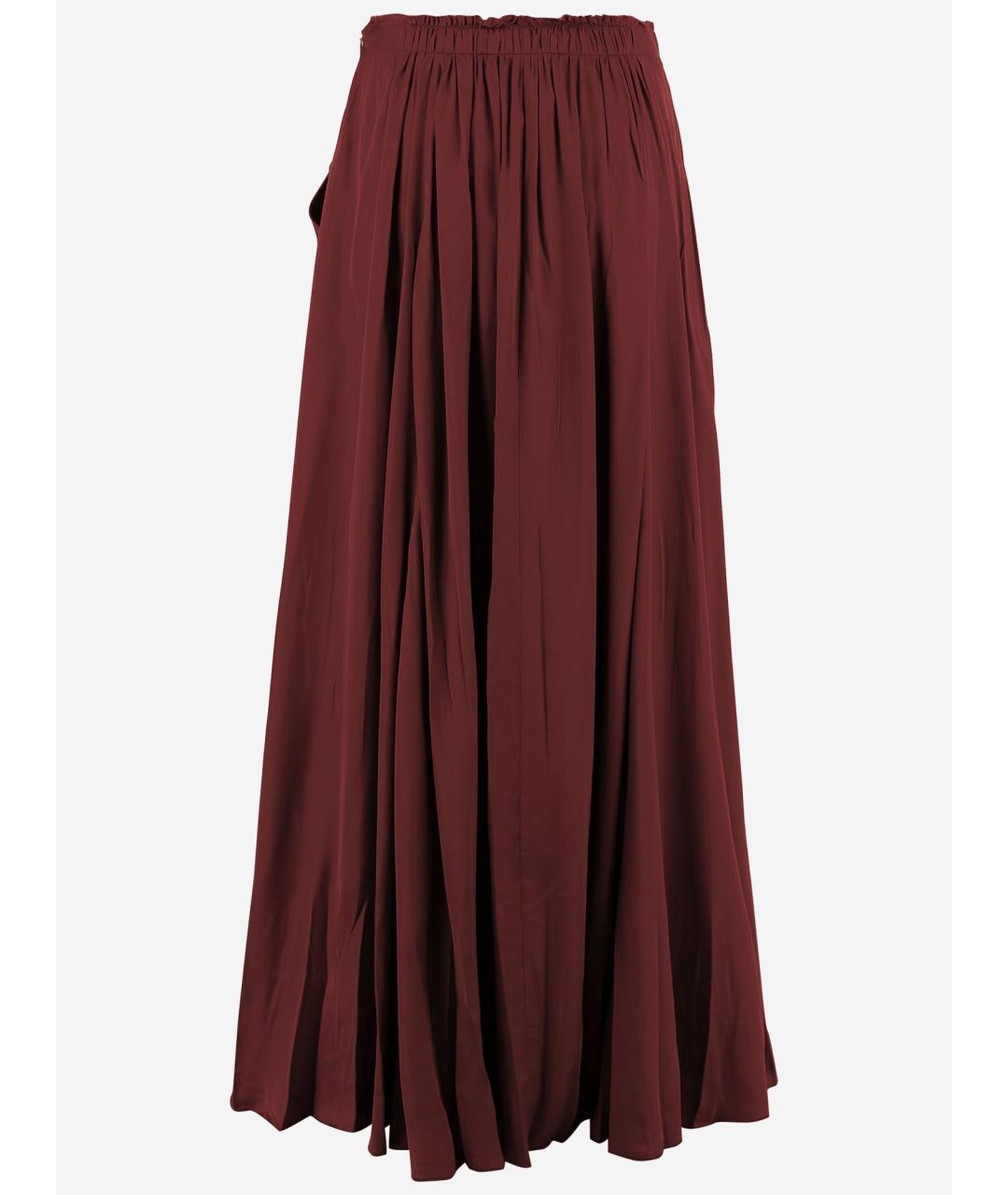 Sa Su Phi Красная хлопковая юбка макси, фото 2