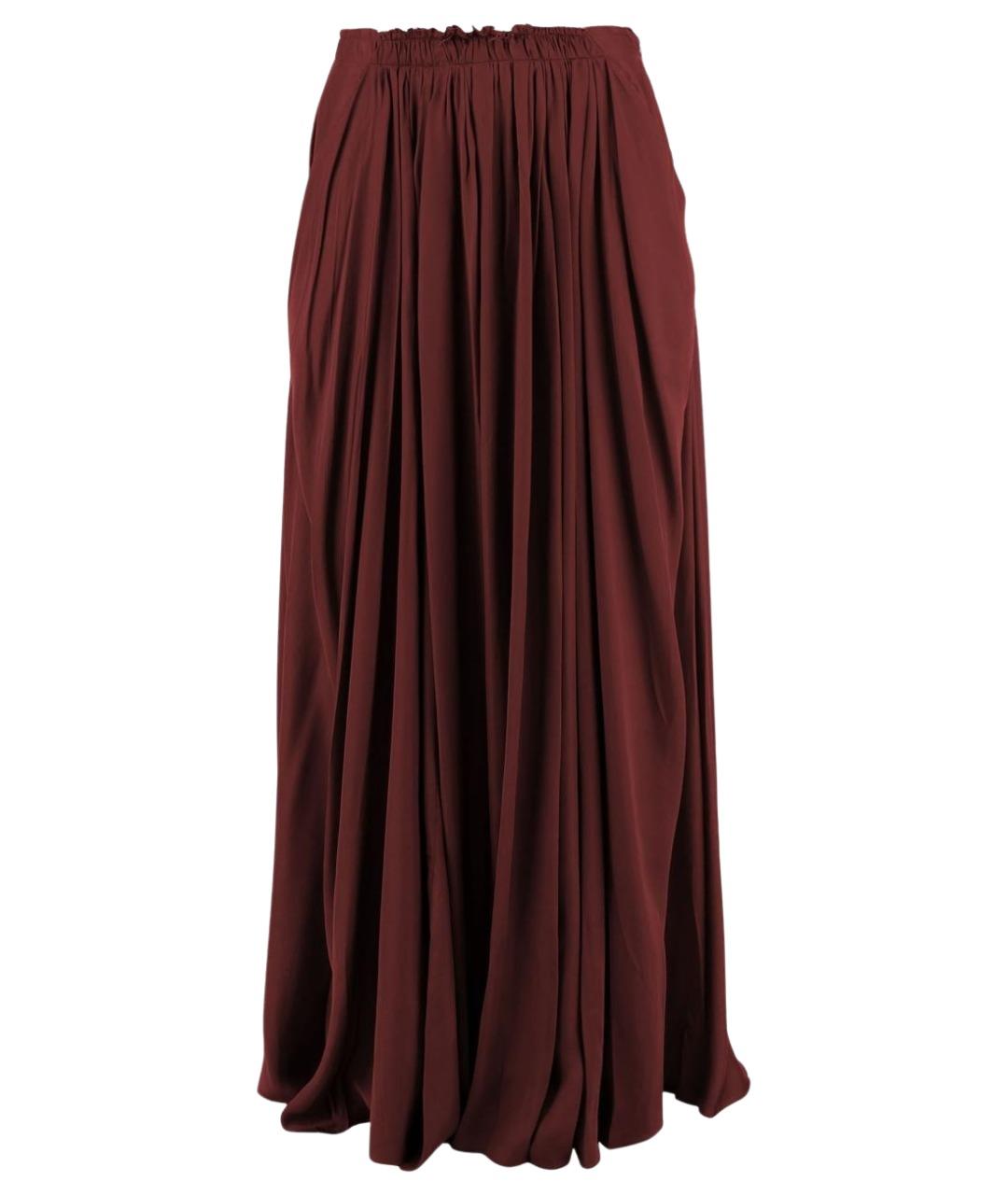 Sa Su Phi Красная хлопковая юбка макси, фото 1