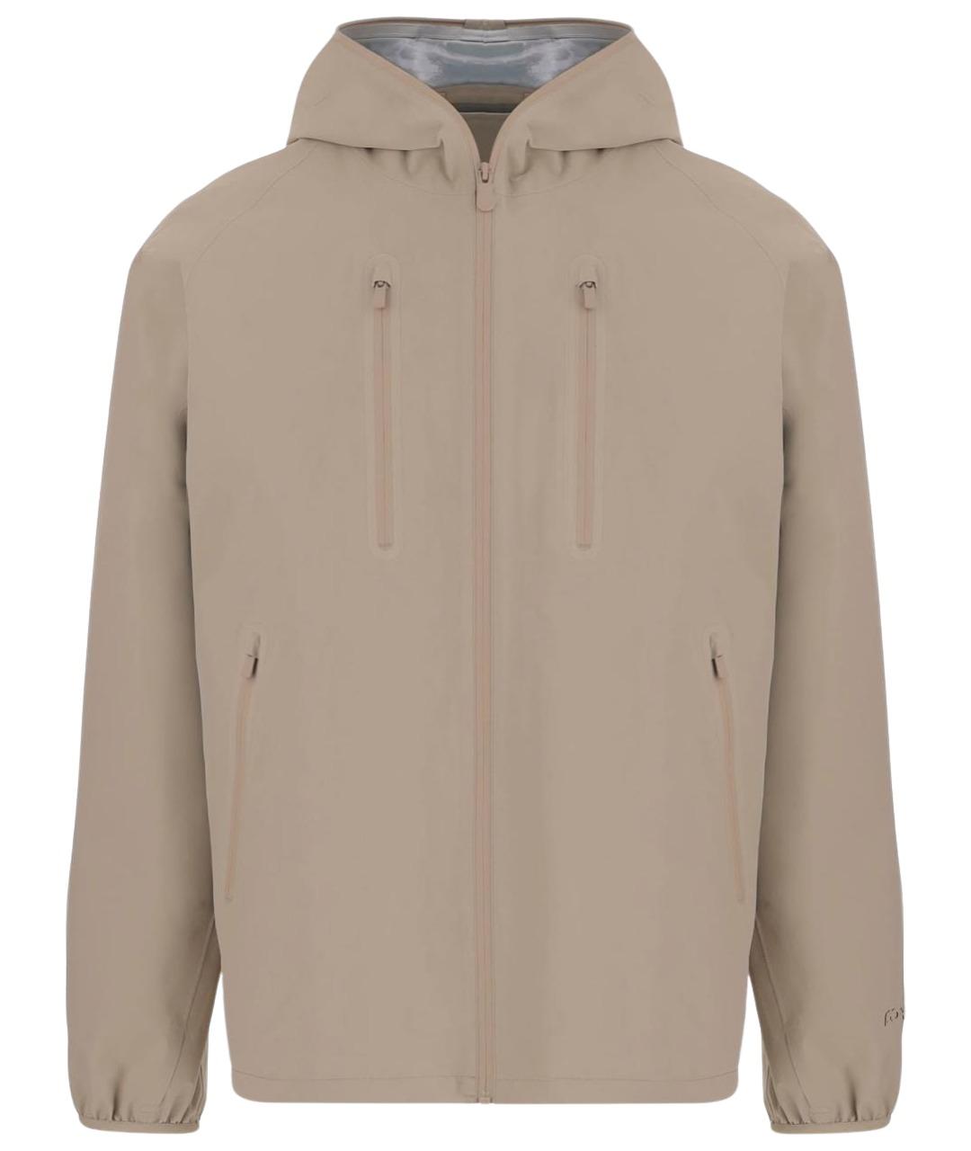 SAVE THE DUCK Бежевая полиэстеровая куртка, фото 1