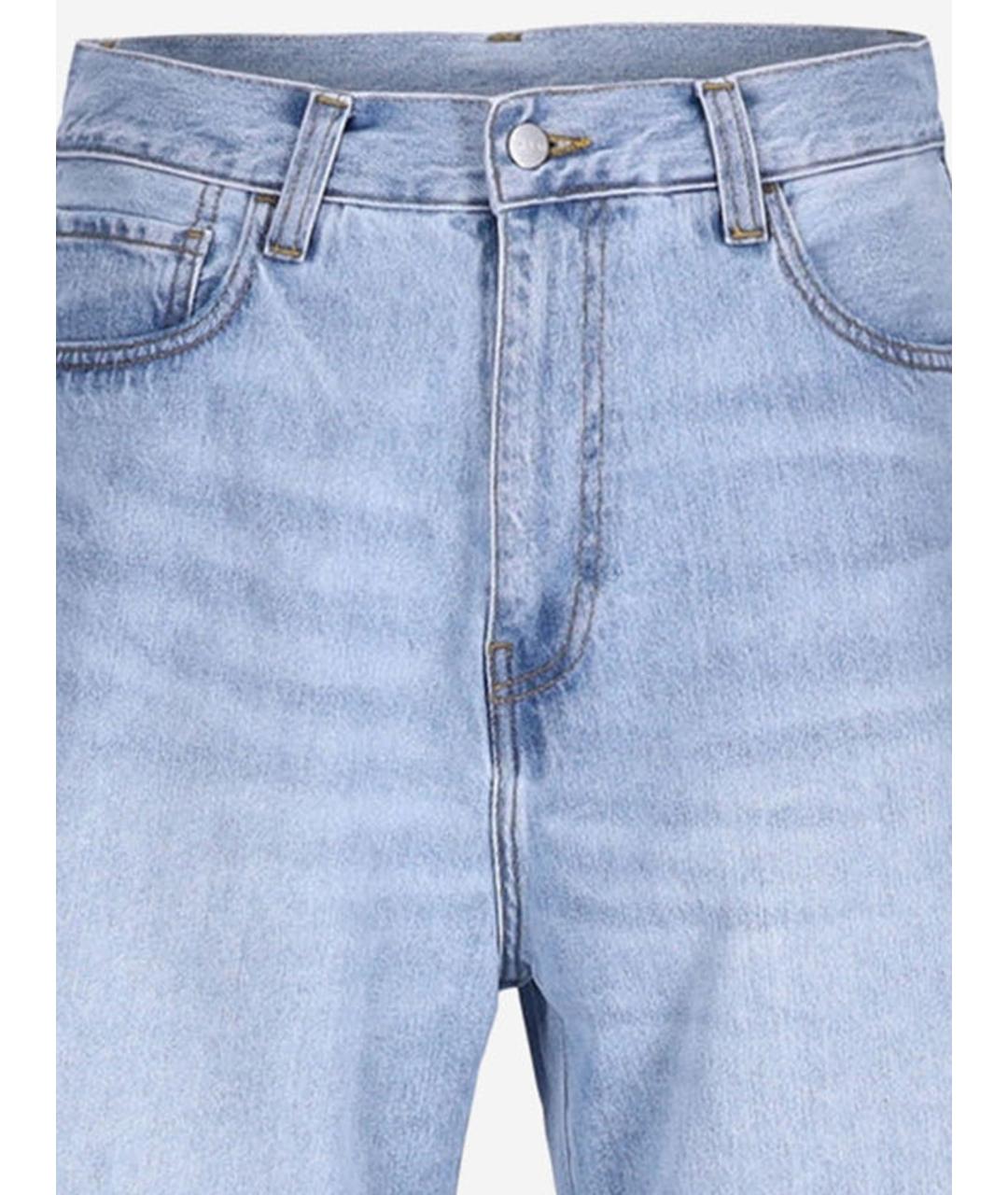 CARHARTT WIP Голубые хлопковые шорты, фото 3