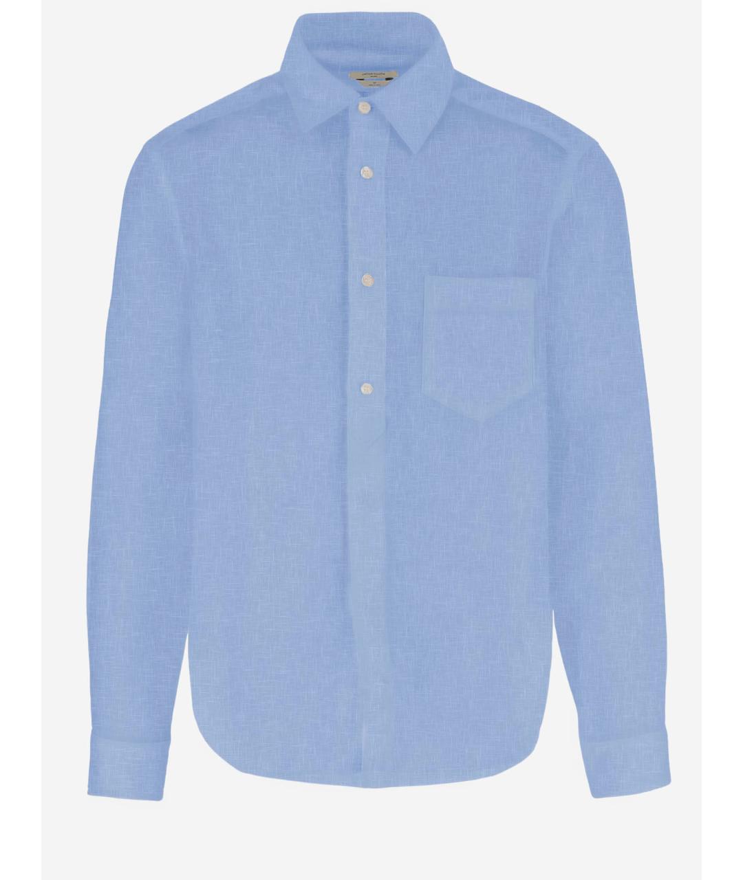 JACOB COHEN Голубая кэжуал рубашка, фото 4