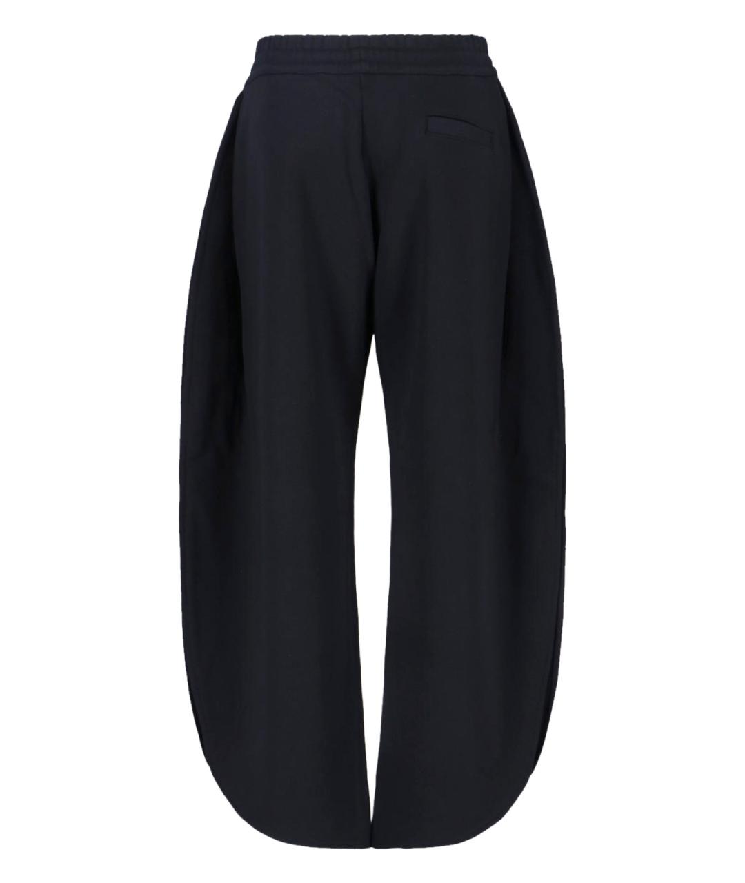 ALAIA Черные хлопковые прямые брюки, фото 2