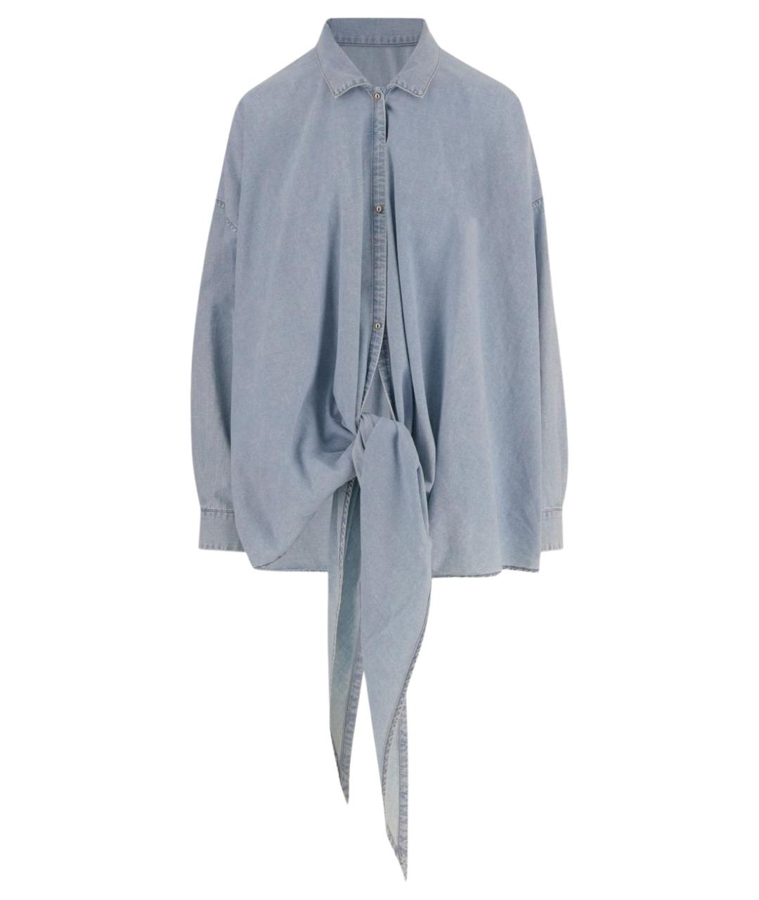 DARKPARK Синяя хлопковая рубашка, фото 1