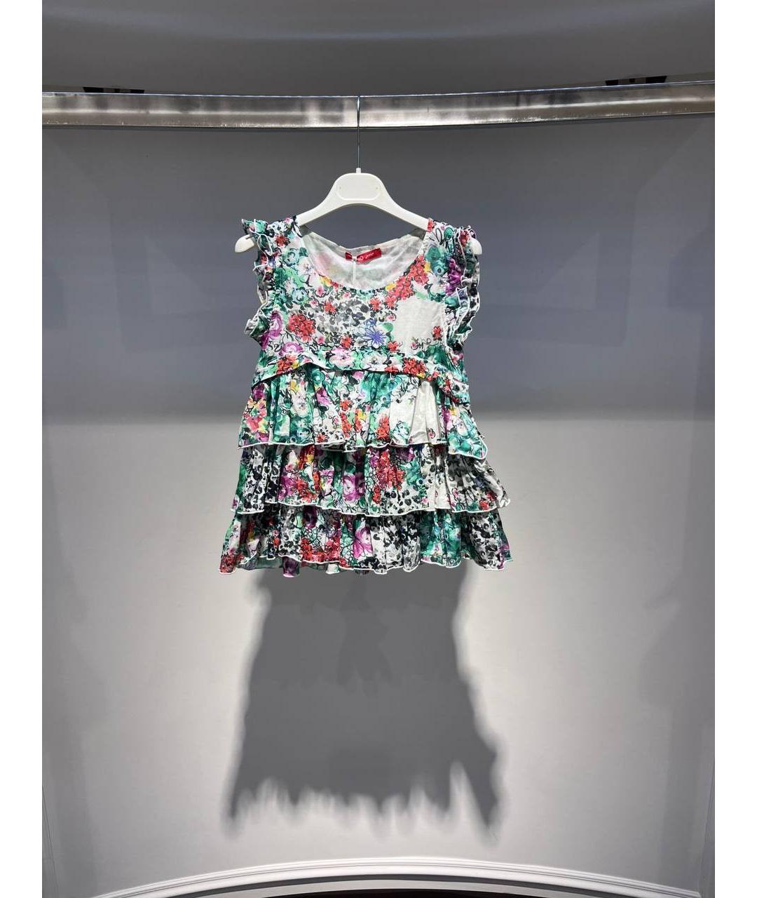 LIU JO Мульти хлопковый детская футболка / топ, фото 4