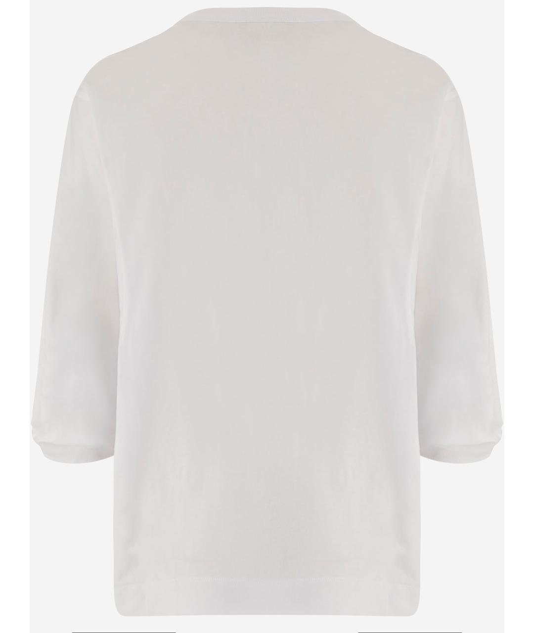 DRIES VAN NOTEN Белая хлопковая футболка, фото 2
