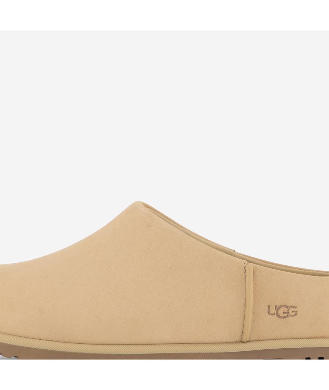 UGG AUSTRALIA Бежевые нубуковые ботинки, фото 5