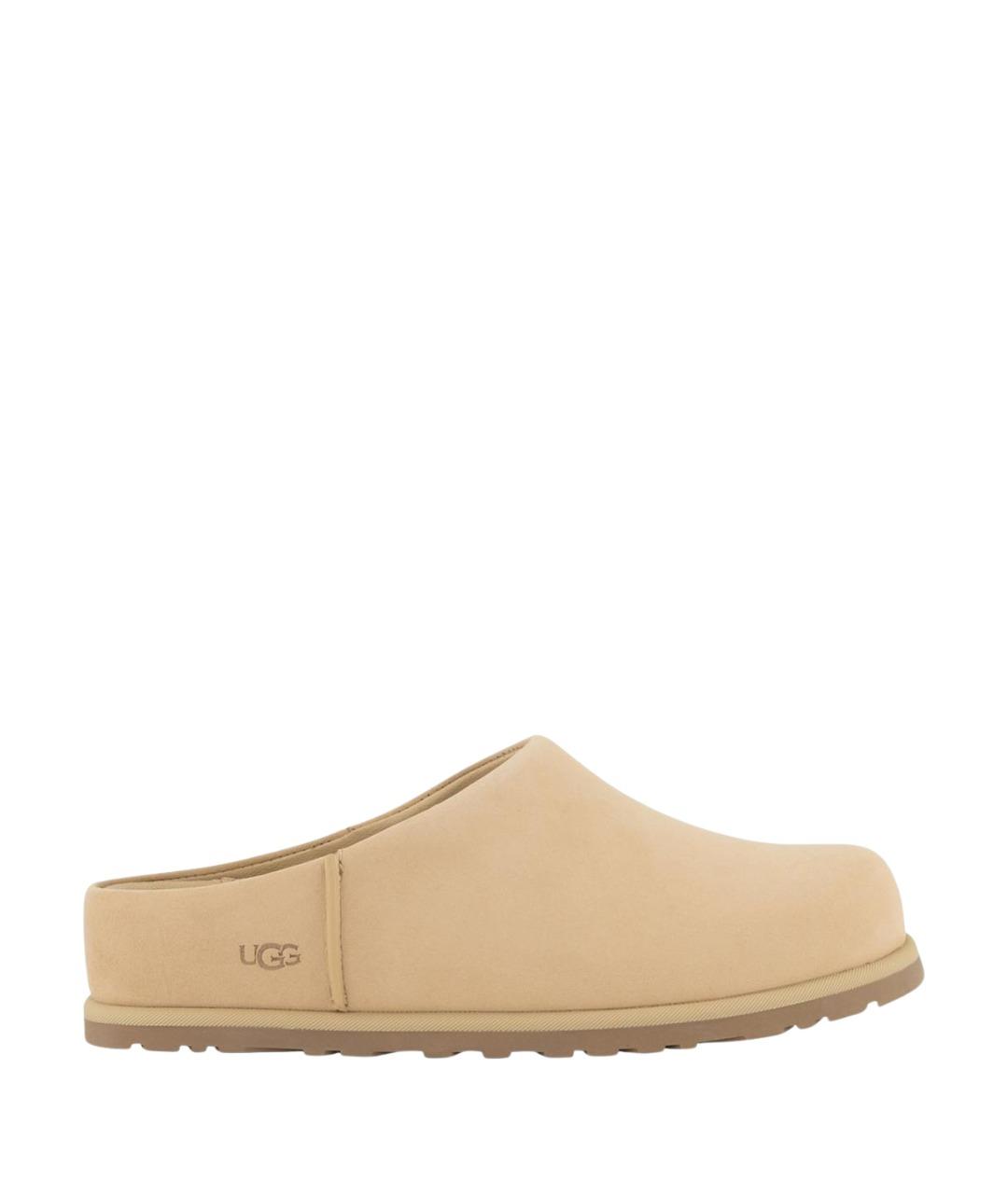 UGG AUSTRALIA Бежевые нубуковые ботинки, фото 1