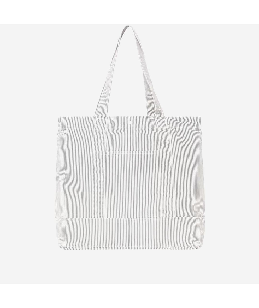 CARHARTT WIP Серая хлопковая сумка тоут, фото 3