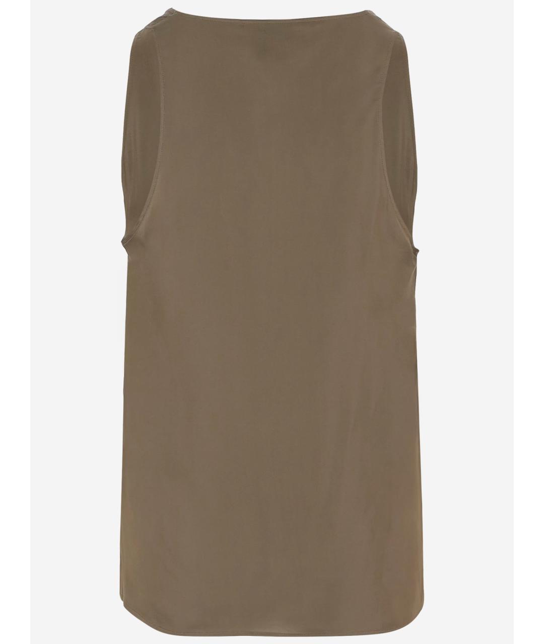 Sa Su Phi Хаки вискозная майка, фото 2