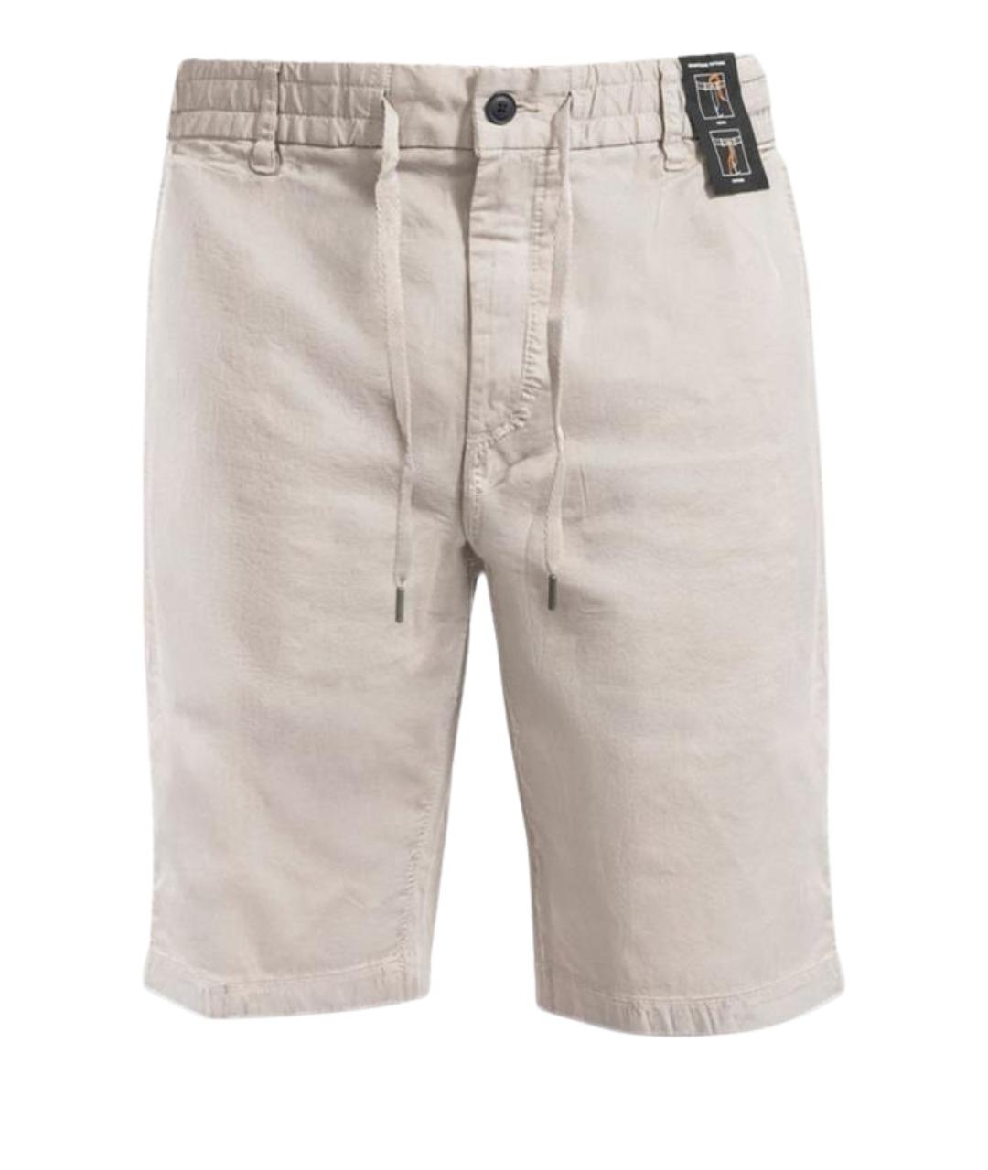 HUGO BOSS Бежевые хлопковые шорты, фото 1