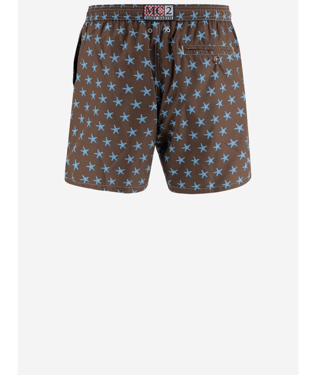 MC2 SAINT BARTH Коричневые плавки, фото 2