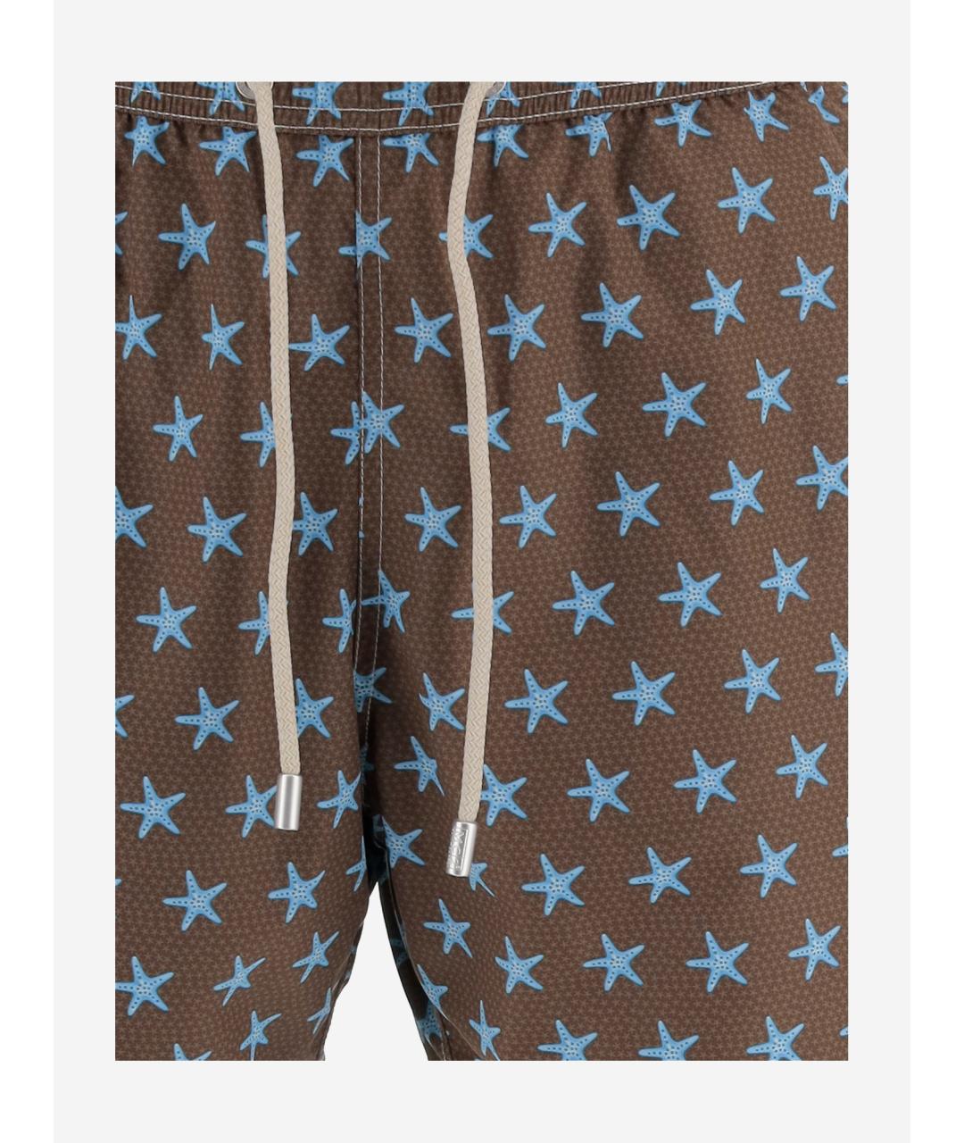 MC2 SAINT BARTH Коричневые плавки, фото 3