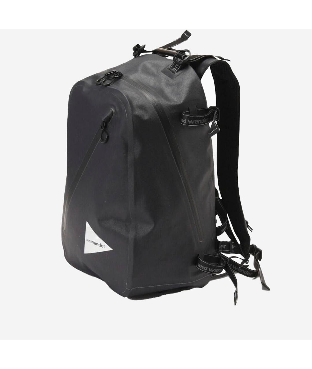 AND WANDER Черный синтетический рюкзак, фото 2