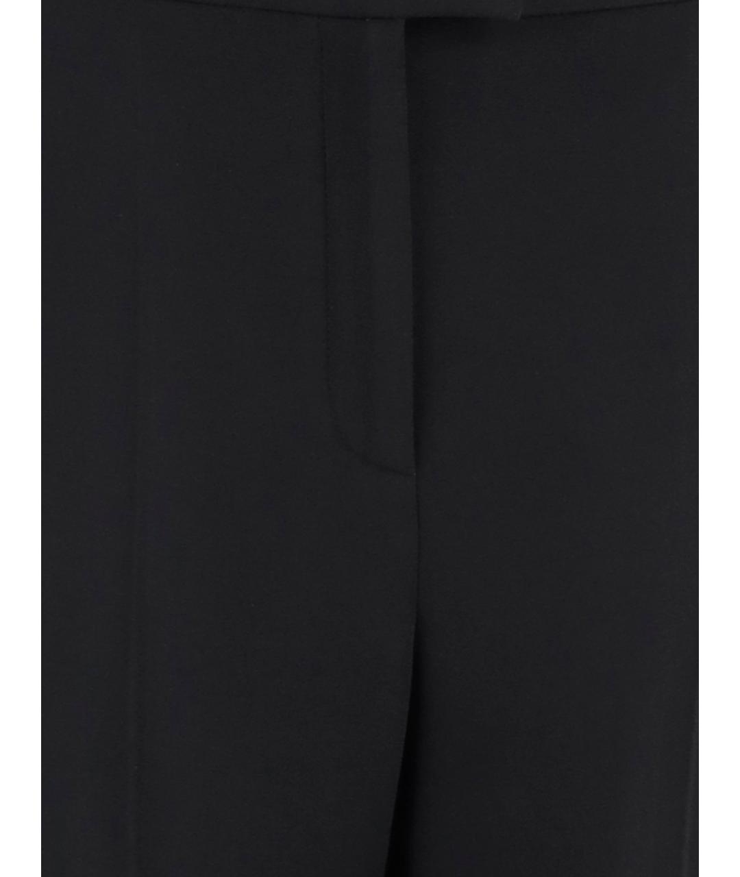 VALENTINO Черные вискозные брюки узкие, фото 3