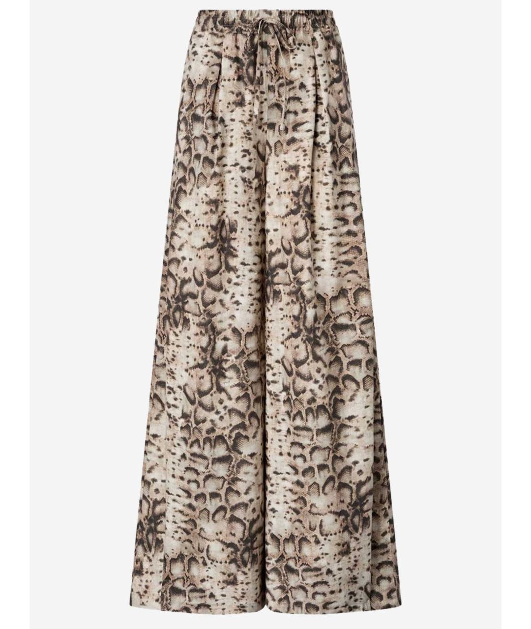 PINKO Мульти хлопковые брюки широкие, фото 1