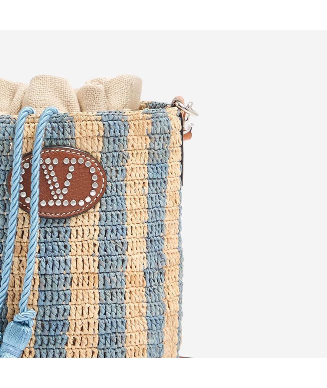 VALENTINO Мульти пелетеная сумка через плечо, фото 4