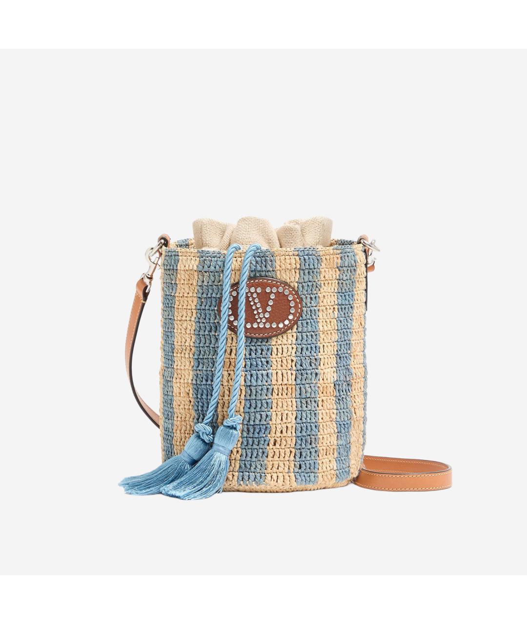 VALENTINO Мульти пелетеная сумка через плечо, фото 5