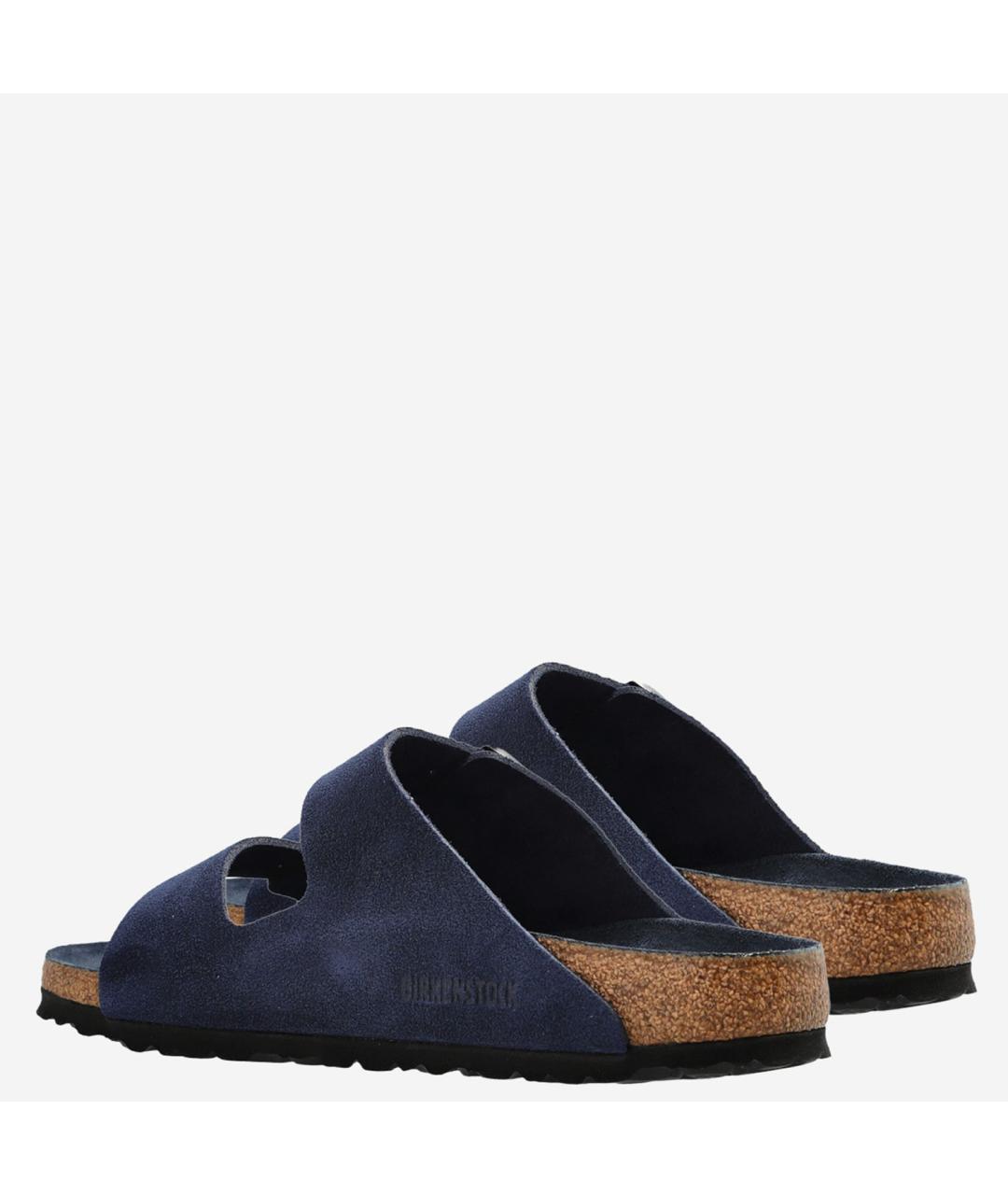 BIRKENSTOCK Синие замшевые сандалии, фото 4