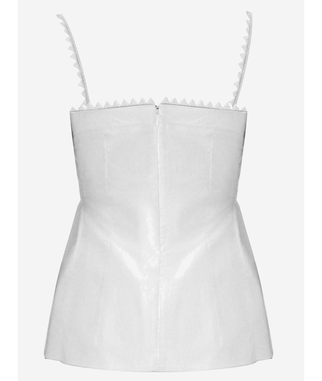 JACQUEMUS Белая хлопковая майка, фото 2