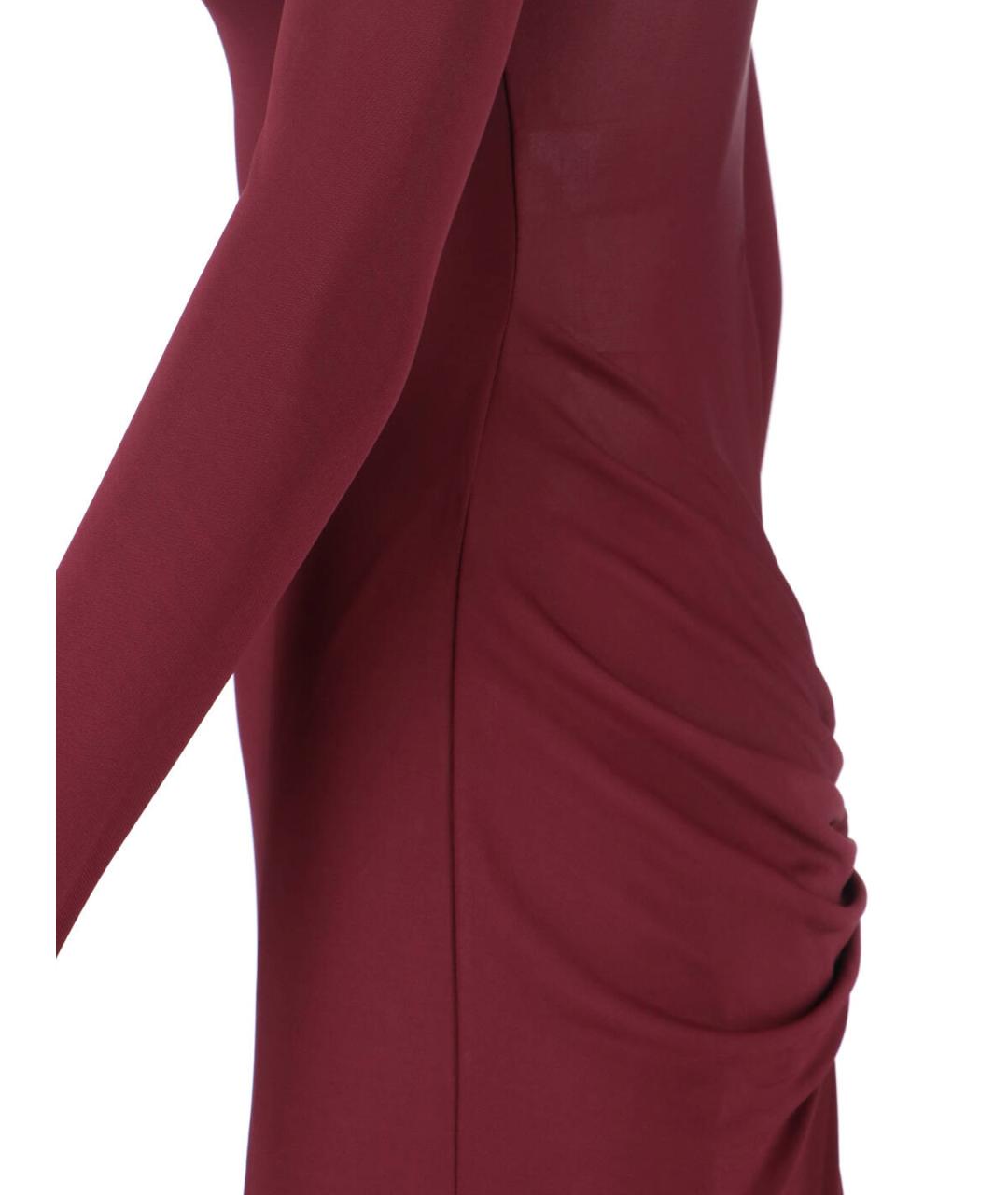 ALAIA Красное вискозное платье, фото 5