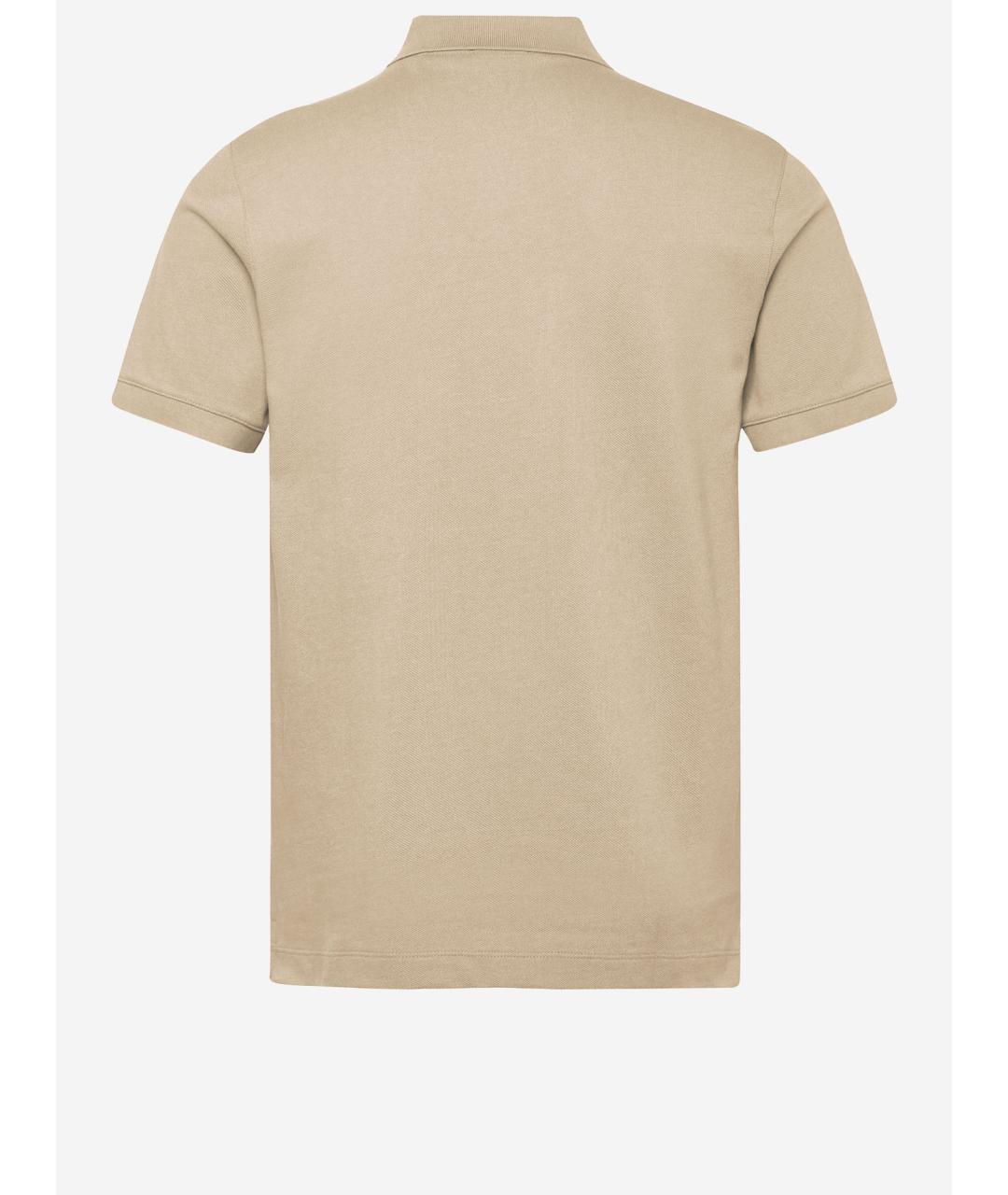 HUGO BOSS Бежевая хлопковая футболка, фото 2