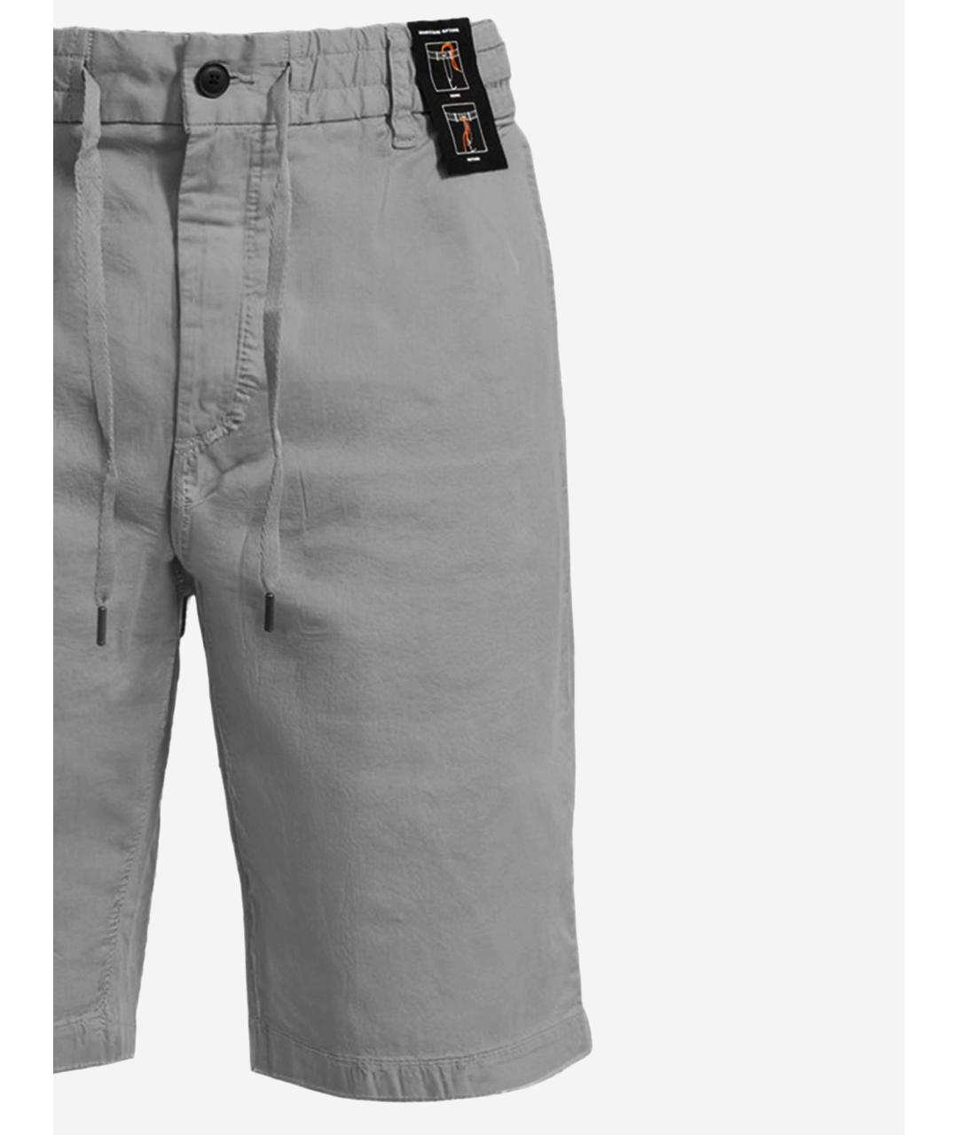 HUGO BOSS Серые хлопковые шорты, фото 3