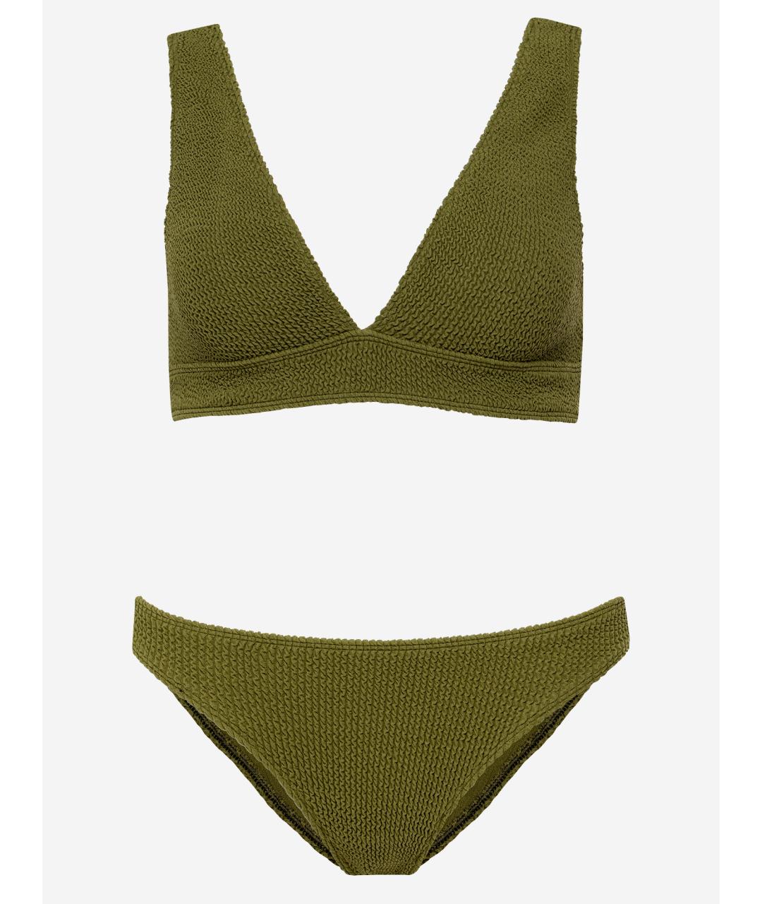 SORBET ISLAND Хаки полиэстеровый купальник, фото 3