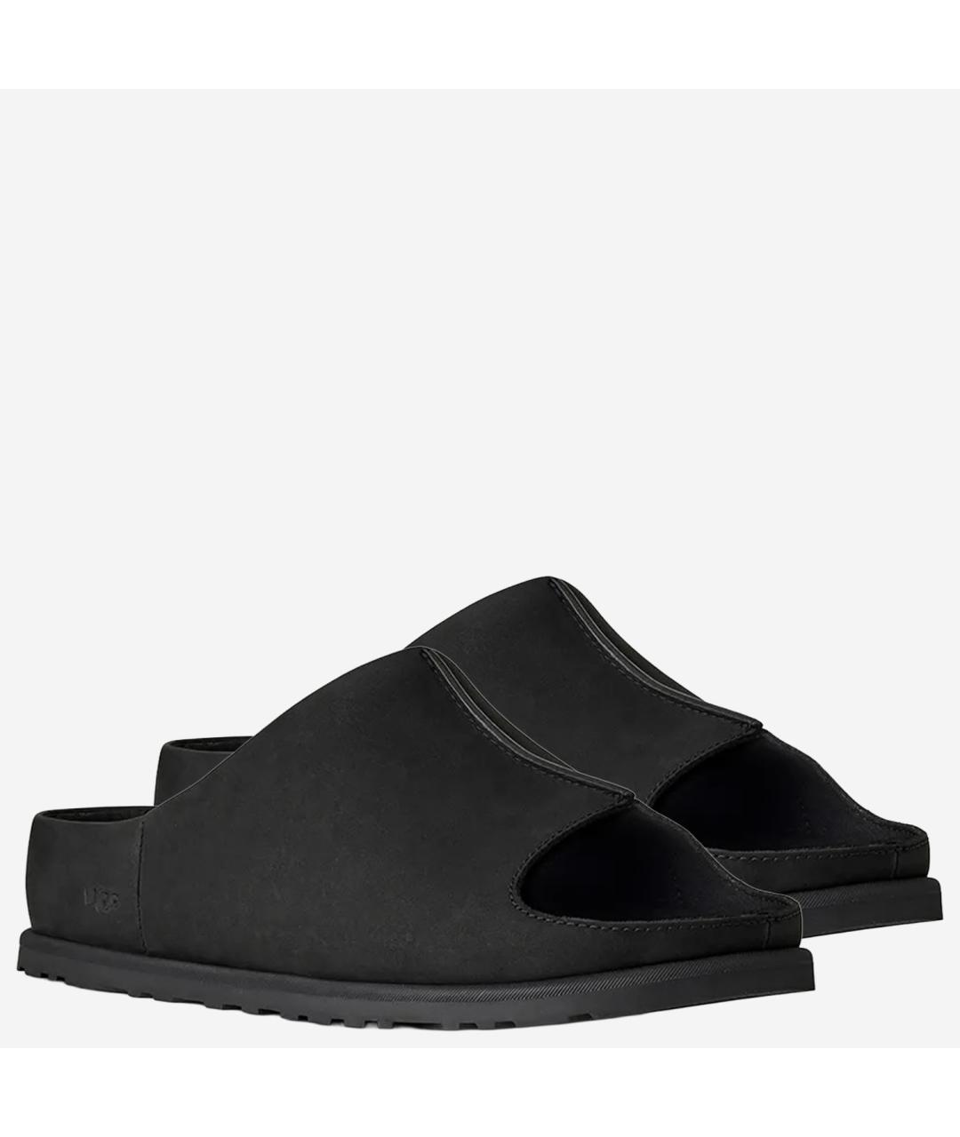 UGG AUSTRALIA Черные замшевые сандалии, фото 3