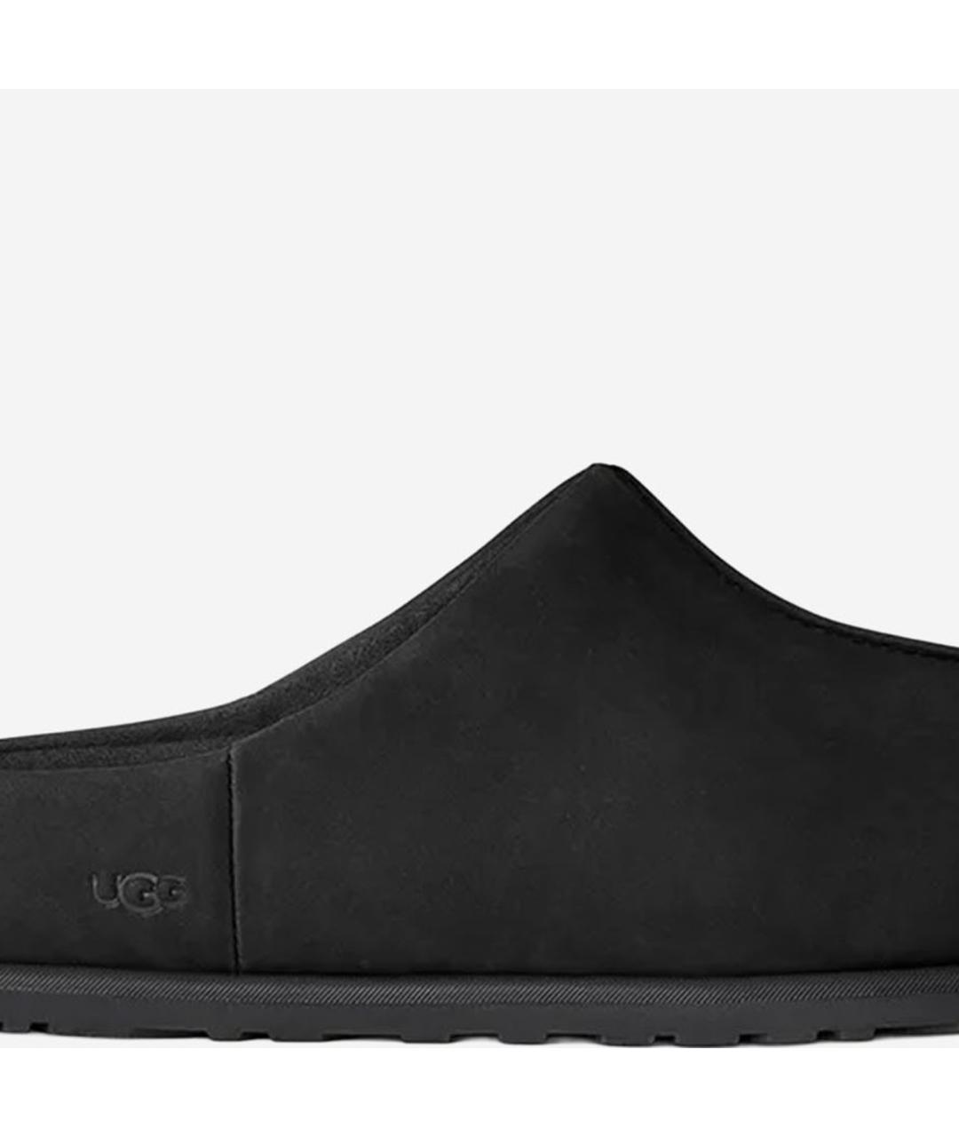 UGG AUSTRALIA Черные замшевые сандалии, фото 5