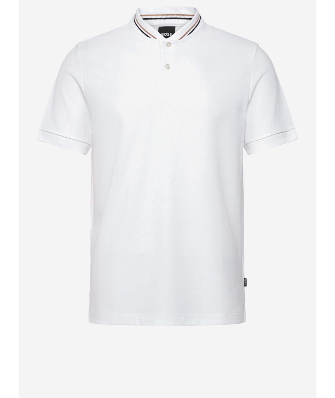 HUGO BOSS Белая хлопковая футболка, фото 4