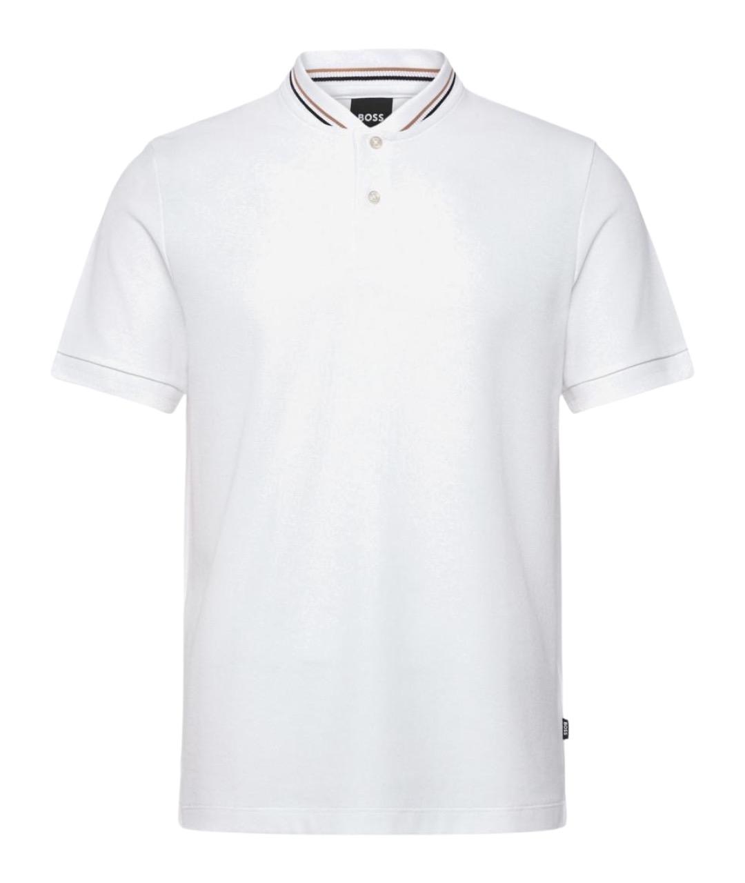 HUGO BOSS Белая хлопковая футболка, фото 1