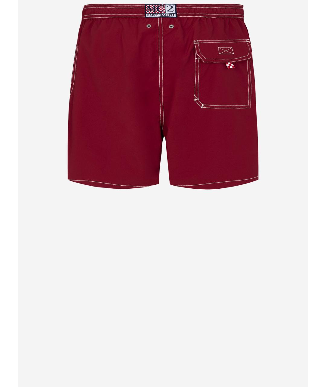 MC2 SAINT BARTH Красные плавки, фото 2