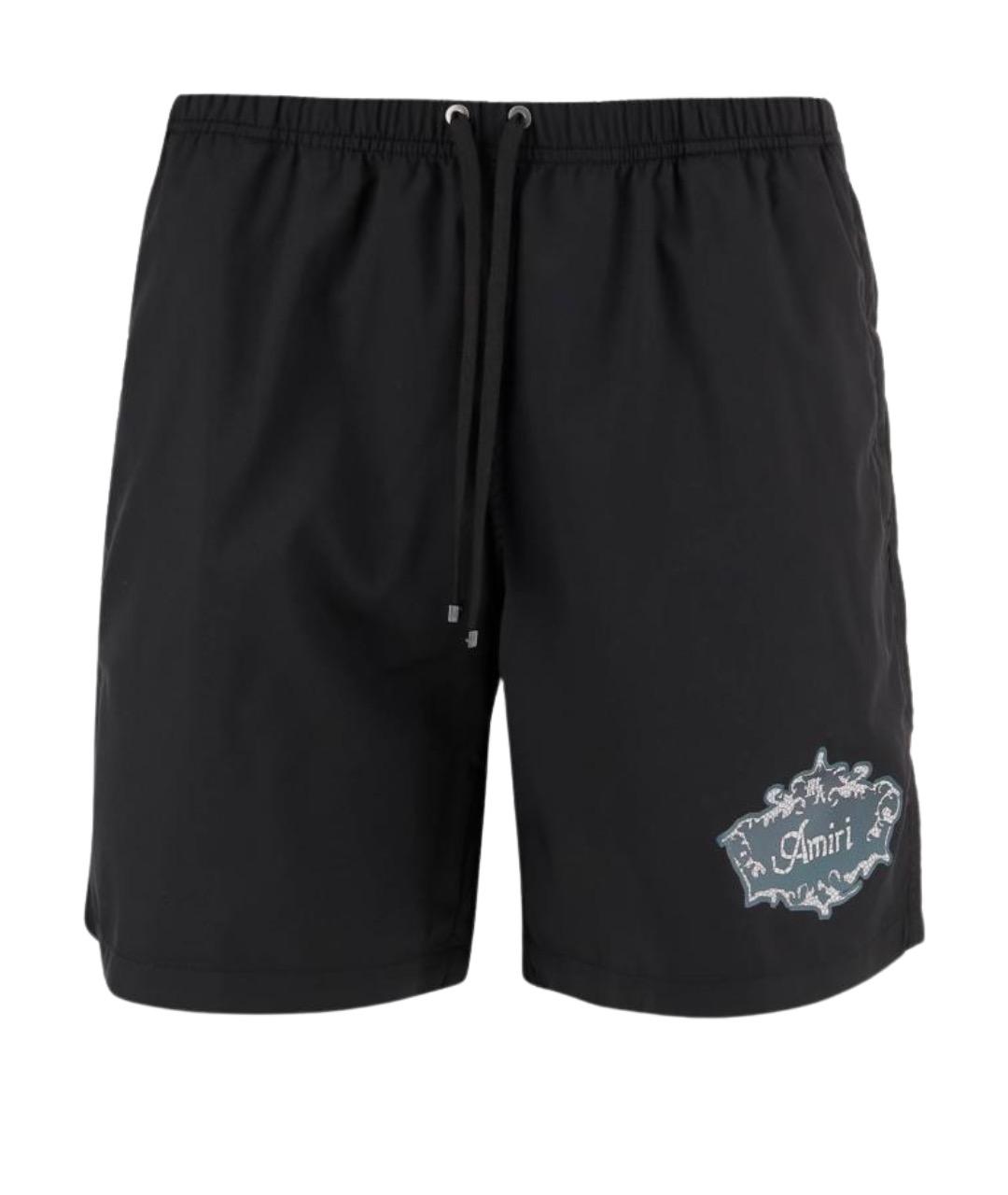 AMIRI Черные полиэстеровые плавки, фото 1
