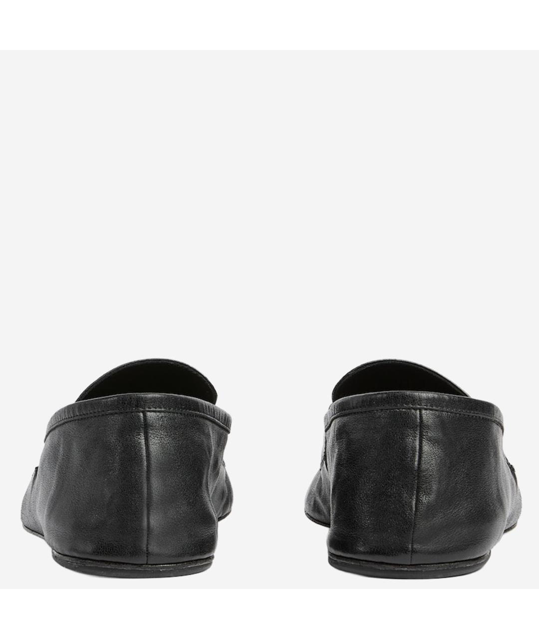 GUCCI Черные кожаные лоферы, фото 4