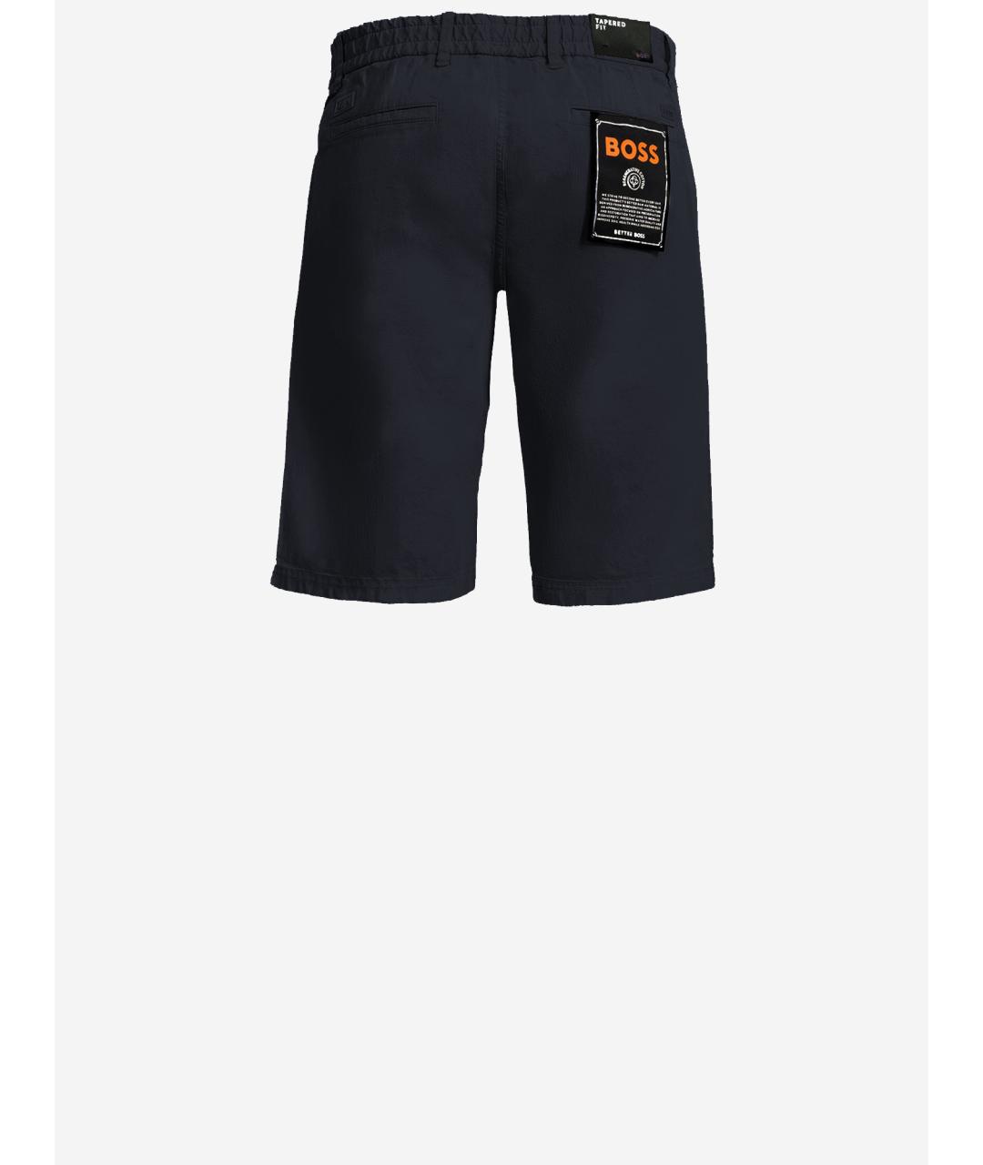 HUGO BOSS Синие хлопковые шорты, фото 2