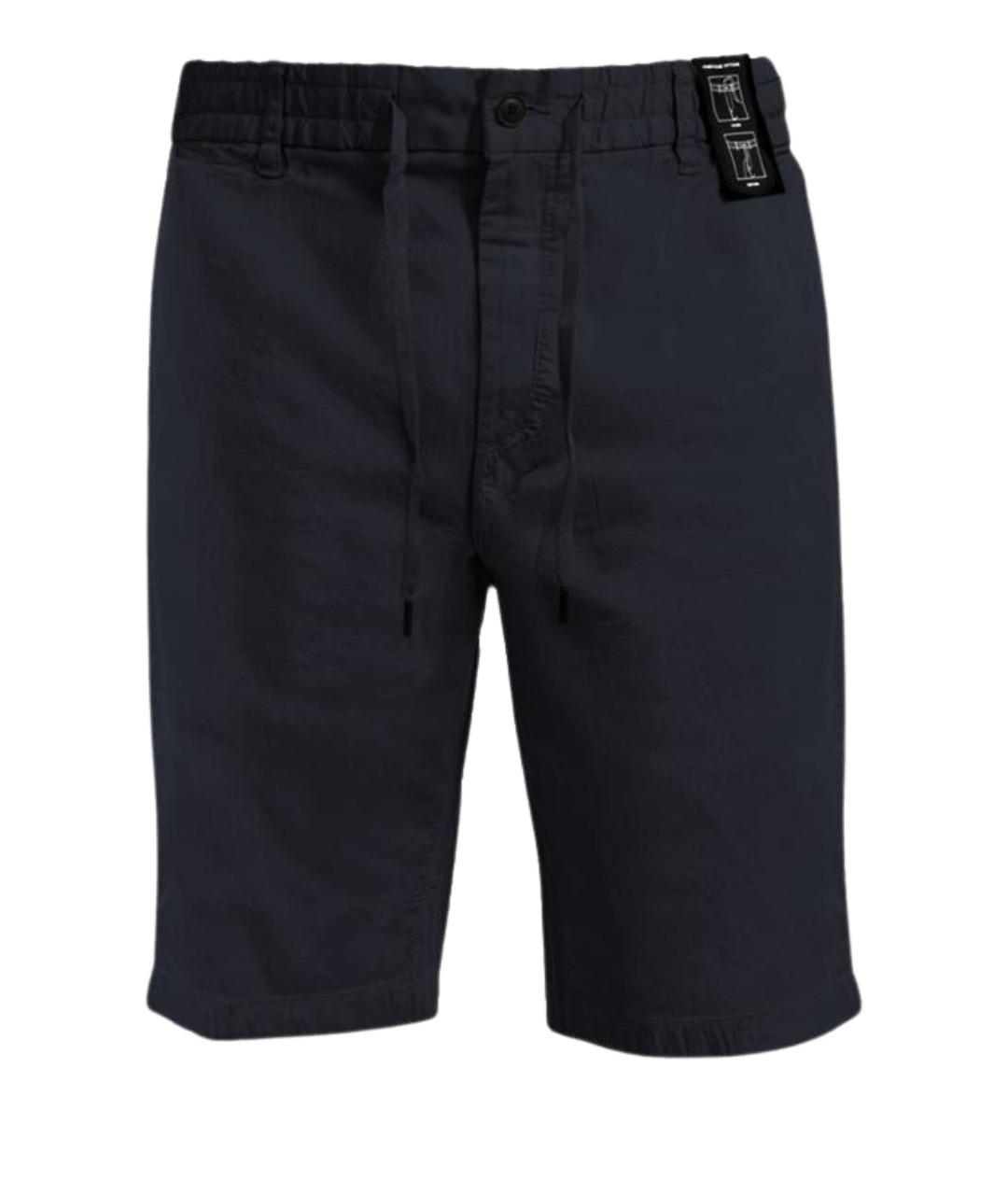 HUGO BOSS Синие хлопковые шорты, фото 1