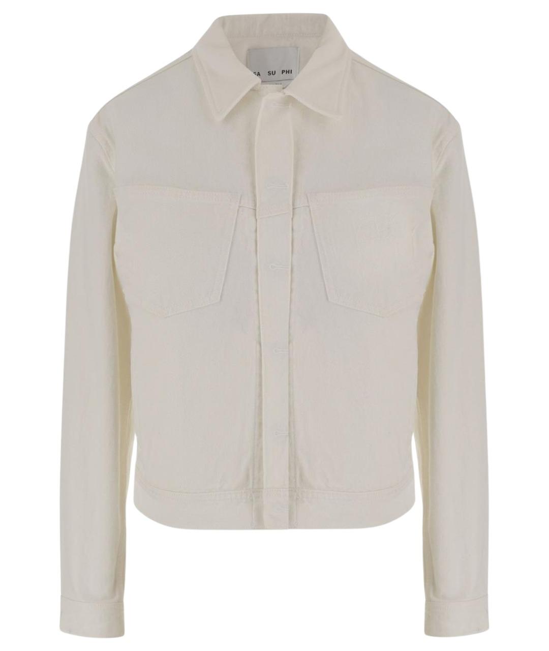 Sa Su Phi Бежевая хлопковая куртка, фото 1