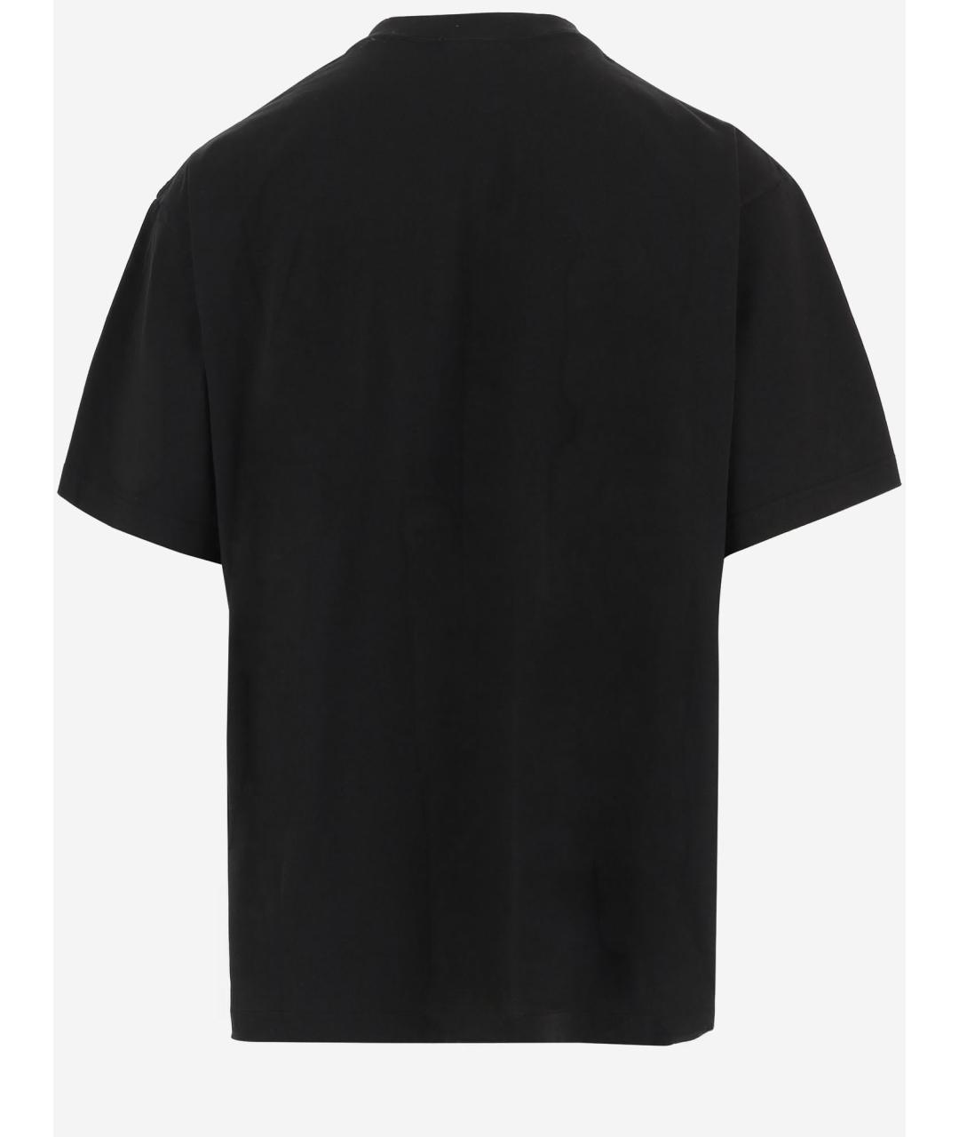 BALENCIAGA Черная футболка, фото 2