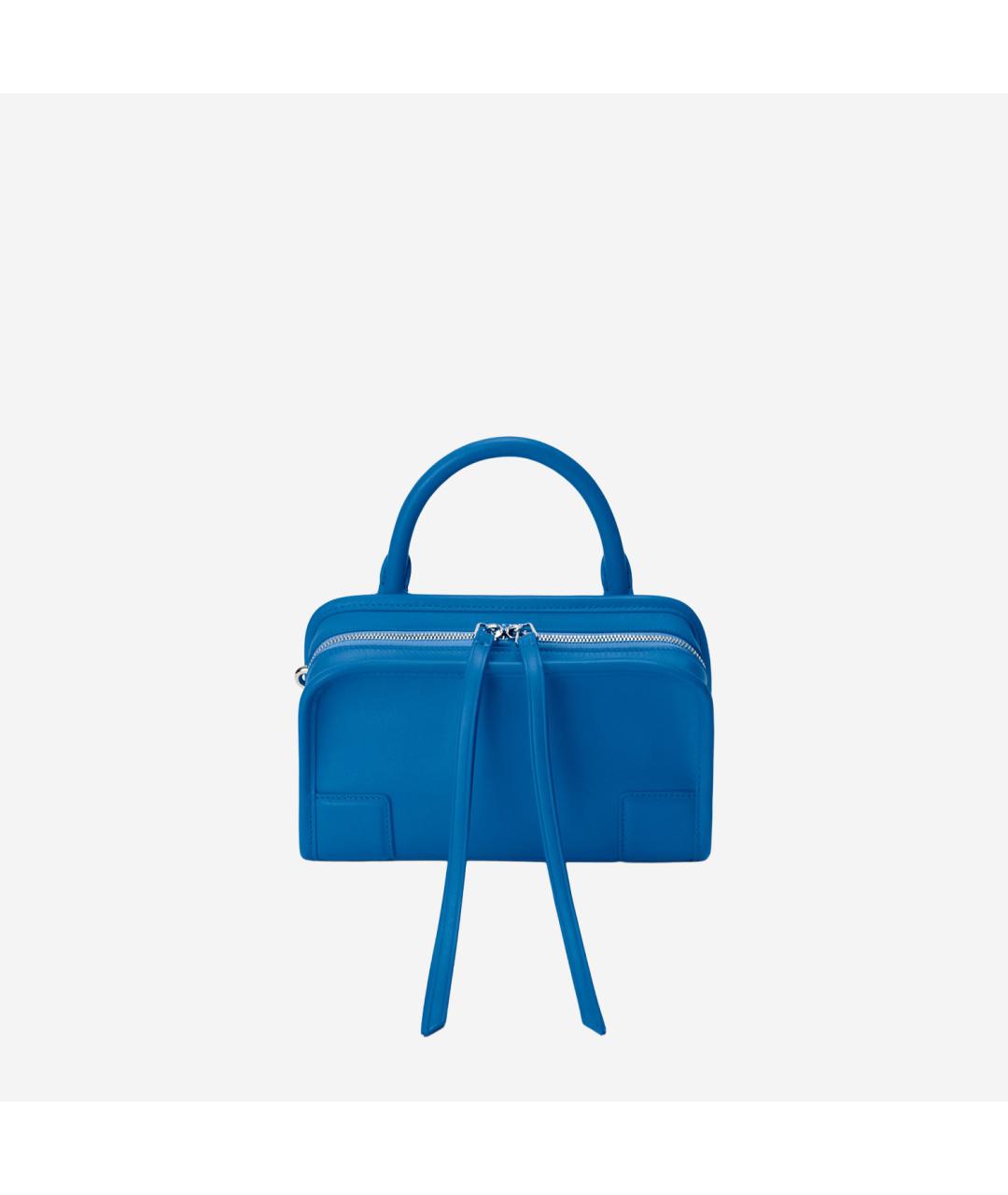 LOEWE Синяя кожаная сумка тоут, фото 3