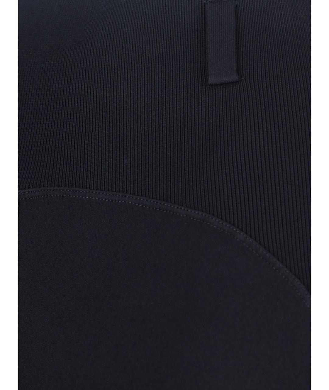 ALAIA Черные вискозные брюки узкие, фото 5