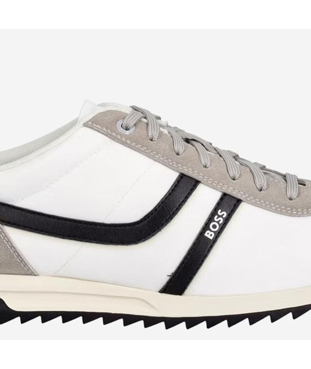 HUGO BOSS Белые низкие кроссовки / кеды, фото 5